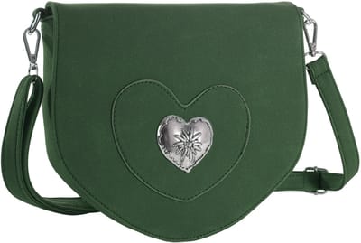 dressforfun - Handtas Alpengloed groen - verkleedkleding kostuum halloween verkleden feestkleding carnavalskleding carnaval feestkledij partykleding - 303262