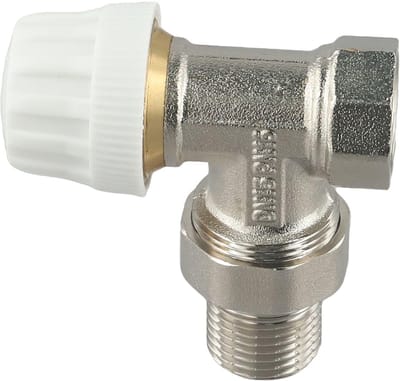 Thermostatische Radiator Klep - Regelklep Verwarmingsbuis - Temperatuur Regelen - Automatische Aanpassing - M30x1.5mm Draad - Zilverkleurig
