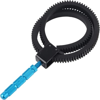 Verstelbare Follow Focus Ring Strap voor DSLR Camera's - Flexibele Gear Ring voor Zoomlenzen en Professionele Videografie