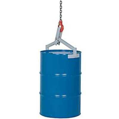 Vatentang, staal, blauw, voor kraalvaten, klemringvaten, tot 250 kg