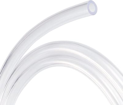 Flexibele PVC doorzichtige slang van 1.0mm ID en 1.6mm OD, 2 meter lang, voor water, olie en luchtgebruik in tuin en aquarium