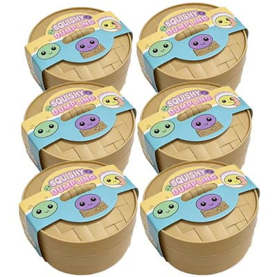 Levendige 12 Stuks Meerkleurige Dumpling Squishes Stressballen Langzaam Rijzend Schattig Stoom Broodje Kneed Speelgoed Angst Verlichtend Voor Kinderen Volwassenen