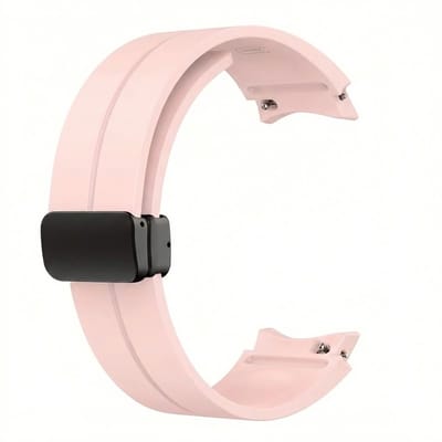 Roze siliconen horlogebandje Geschikt voor serie samsung galaxy watch 7 / 6 / 5 / 5 pro / 4 / FE / ACTIVE / ACTIVE 2 20 mm watch strap geschikt voor Samsung Galaxy Watch zacht flexibel sportbandje waterbestendig comfortabel polsbandje