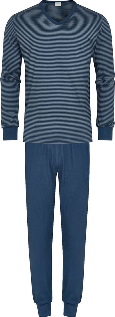 Mey Tweedelige Pyjama Cardwell Heren 34027 664 neptune 58