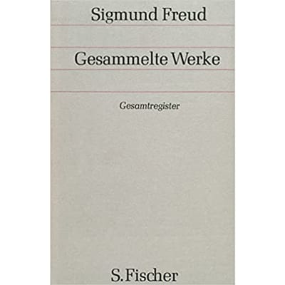Sigmund Freud - Gesamtregister - Duits Boek