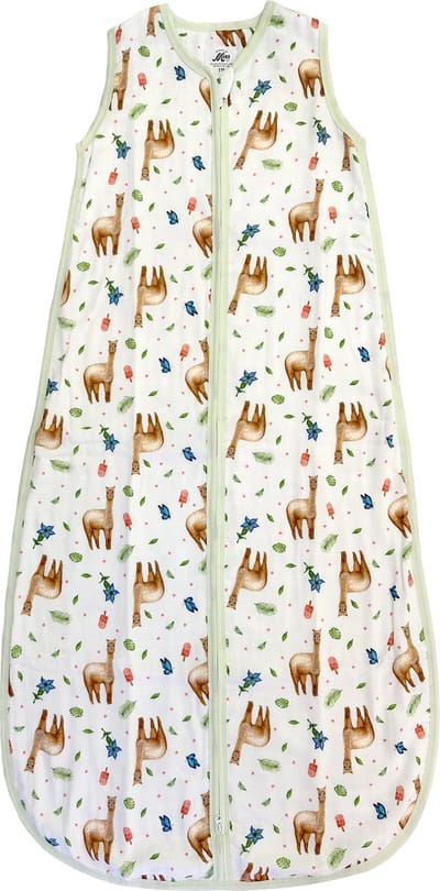 World of Mies baby slaapzak hydrofiel alpaca - 110 cm - 18-36 mnd