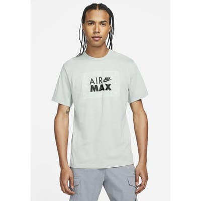 Nike Sportswear Retro Air Max T-shirt in stoffig grijs