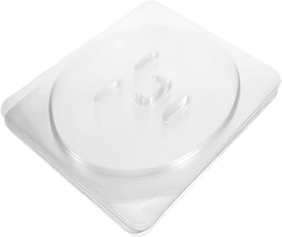 Gezichtsmasker Mallen - Maskervorm Bakjes - Zelf Maskers Maken - Stevig Ontvormen - 20 Stuks - Transparant