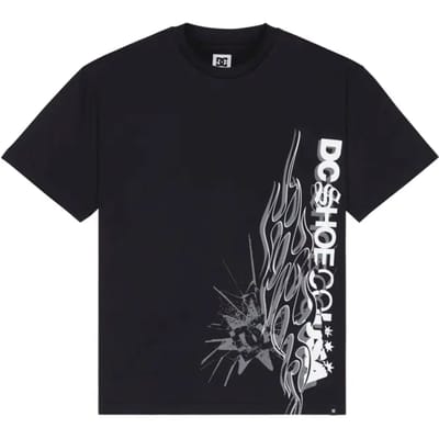 T-shirt DC Shoes Side Flame