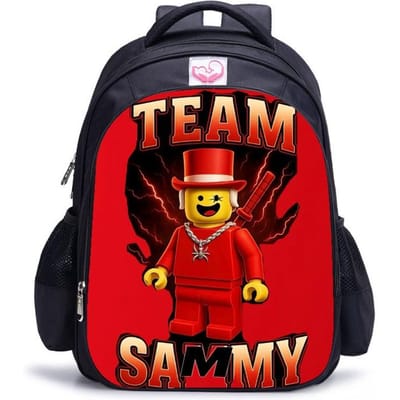 Steal A Brainrot Game Bedrukte Schooltas Game Fans Lichtgewicht Student Rugzak black-small