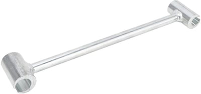 Dailygoods- Deurscharnierafstellinggereedschap 14-19 Mm - Dubbele Uiteinde Sleutel - Zware Deur Scharnierreparatie - Legeringsstaal - Nauwkeurige Aanpassing - Duurzaam en Robuust - Scharnierafsteltool