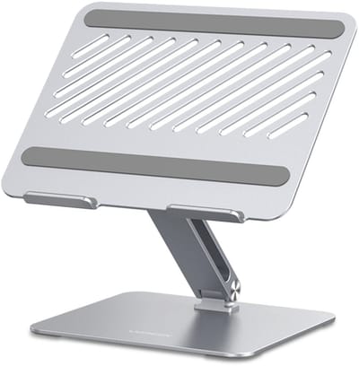 Ugreen - Laptop Standaard - Tablet Houder - Verstelbaar - 13 tot 17.3 inch - Aluminium - Zilver