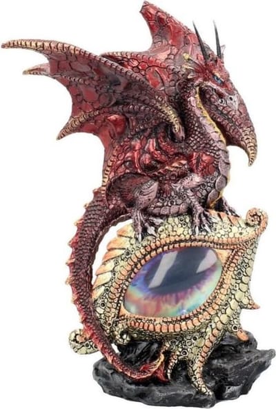 Nemesis Now - Eye Of The Dragon Red Beeld/figuur - Met licht - Rood