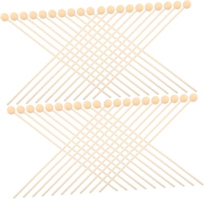Diffuser Stokjes - Aromatherapie Riet - Geur Verspreiden - Natuurlijk Hout Materiaal - 50 Stuks - Bruin