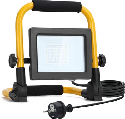 Aigostar 13VRQ - LED Werklamp - Bouwlamp - 20W - 1800lm - IP44 - 6500K Daglicht wit - incl. 1.8m Aansluitstekker
