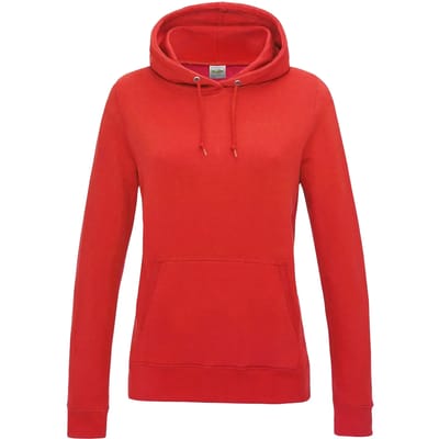 Just Hoods Women´s College Hoodie JH001F - Fire red - L