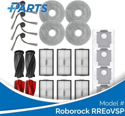 Roborock RRE0VSP Onderhoudsset (Plus.Parts® alternatief voor 8.02.0388)