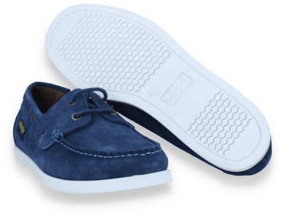 Wrangler Heren Bootschoen Baltic Suede Men Low Dark Denim | Blauw | Maat: 46
