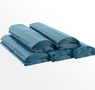 Afvalzakken - Vuilniszakken - Huishoudelijk Gebruik - Scheurvrij Materiaal - 65 Liter - Blauw