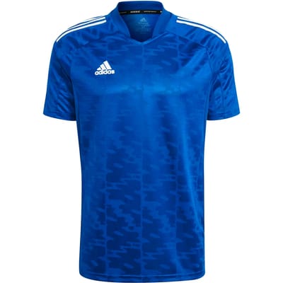 Adidas Condivo 21 Shirt Korte Mouw Heren - Royal | Maat: XS