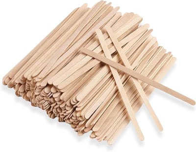 Houten Roerstaafjes voor Koffie - 200 Stuks van 11 cm voor Warme en Koude Dranken, Ideaal voor Thuis en Kantoor