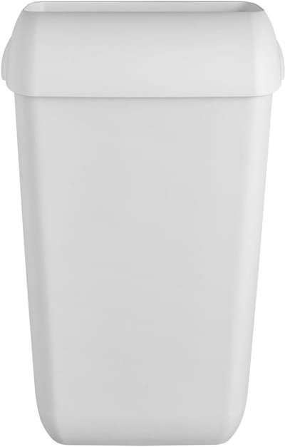 Afvalbak kunststof wit 43liter (6151805634618)