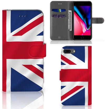 Apple iPhone 7 Plus | 8 Plus Bookstyle Case Groot-Brittannië