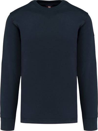 WK. Designed To Work Sweater ingezette mouwen WK4001 - Navy - XXL
