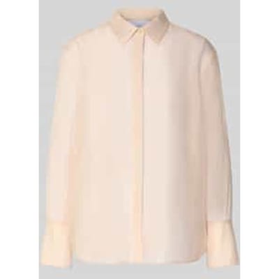 Organza-blouse met grote manchetten - curated by Vicky Heiler