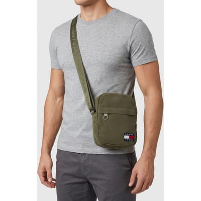 Tommy Hilfiger Essential Daily Crossover Bag Dark Greenery Size: OS | Bags Outlet | Heren | Groen