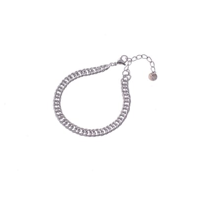 Go Dutch Label Armband (Sieraad) schakel Zilver