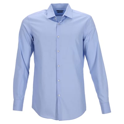 Boss Hugo Boss Slim Fit overhemd in lichtblauw katoen