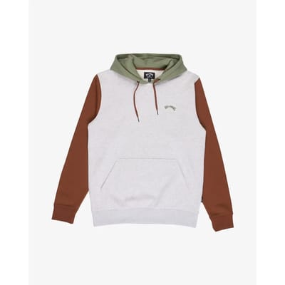 Billabong Arch Block Hoodie Grijs M Man