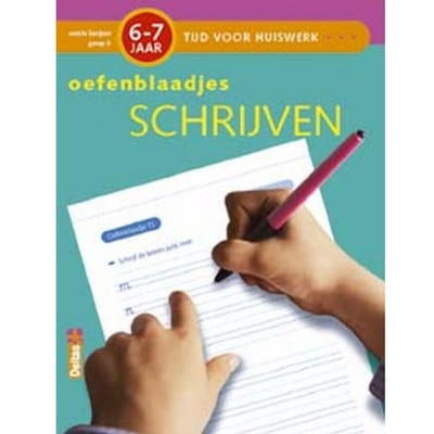 Tijd Voor Huiswerk / Oefenblaadjes Schrijven (6-7j.) - Annemie Bosmans
