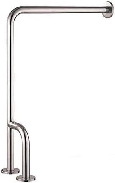 Badkamer Handgreep - Veiligheidsbeugel Douche - Valpreventie Thuis - Antislip RVS - 55x70cm - Zilver