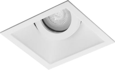 Premium platte Inbouwspot August Wit Verdiepte vierkante spot Extra Warm Wit (2700K) Met RTM Lighting LED