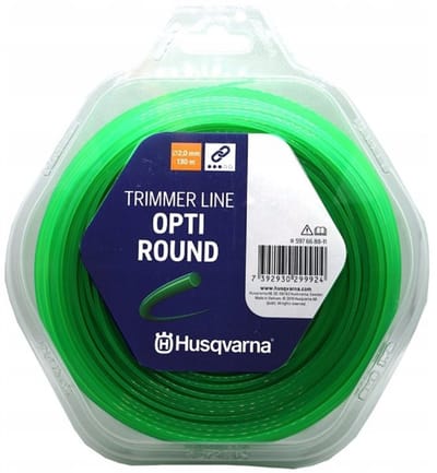 Husqvarna Opti Round - Trimmerlijn - 2,0 mm Dikte - 130 m Lengte