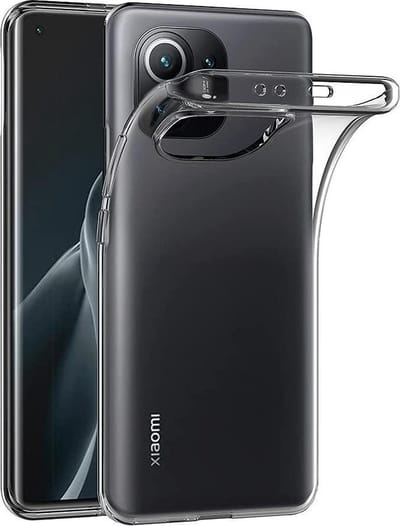 Silicone hoesje Geschikt voor: Xiaomi Mi 11 -  transparant