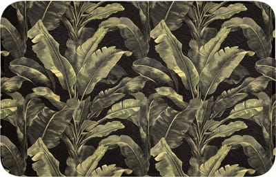 WC mat 80x50 cm - Antislip - Botanisch - Bladeren - Groen - Toiletmat - Vloermat - Douchemat - Toilet tapijt - Toiletmatten