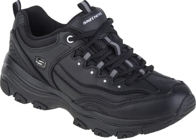 Skechers Iconic-Unabashed 88888281-BBK, Vrouwen, Zwart, Sneakers,Sportschoenen, maat: 36