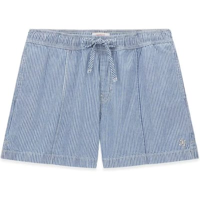 Shorts met elastische boord en trekkoord