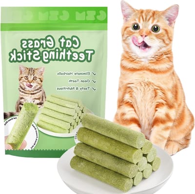 Natuurlijke Kattenkruid en Kauwsnacks, 6 Stuks, Tandverzorging en Mondhygiëne voor Katten