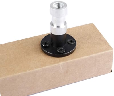 Dailygoody - Draadconnector - 3/8 inch - Vrouwelijke aansluiting - Wandmontage - Tafelmontage - Plafondmontage - Geschikt voor diverse toepassingen - ...