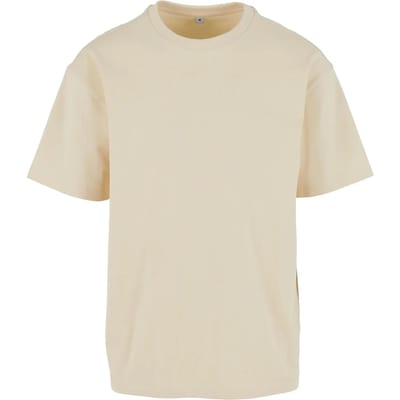 Urban Classics - Heavy Basic Loose Heren T-shirt - S - Creme