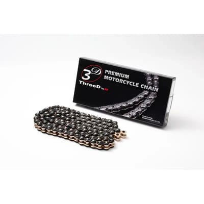Chaîne moto van transmissie Qx2-Ring met klinkverbinding EK Chain 520 Z/3D
