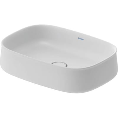 Duravit Zencha countertop sink 55 x 39 cm, without tap hole bench 2373553279