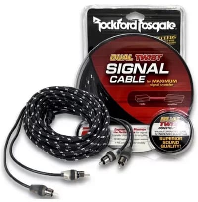 Rockford Fosgate RCA Cable RFIT-20 6M RCA / Tulpkabel Premium / Stereo