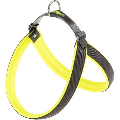 Ferplast Hondentuigje Agila Fluo-6 57 / 65 Cm Nylon Geel