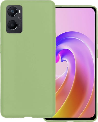 Hoesje Geschikt voor OPPO A76 - Sterk & Shockproof - Hoes Cover - Siliconen Case - Groen