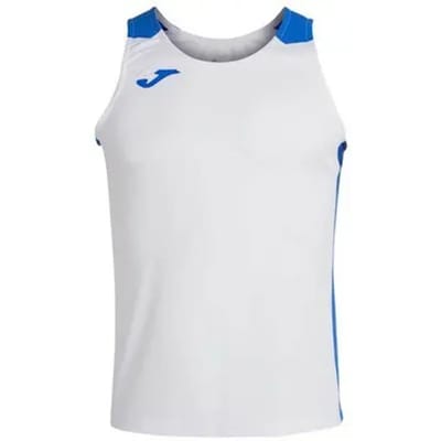 Joma Record Ii Mouwloos T-shirt Wit 11-12 Years Jongen